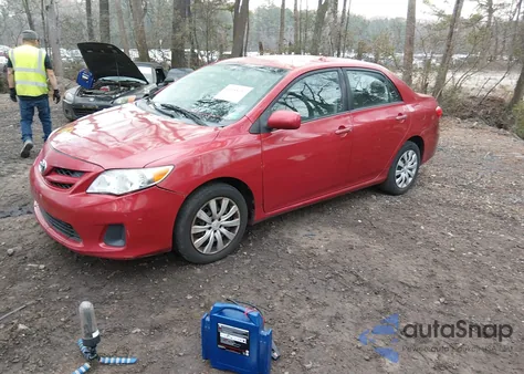2012 Toyota Corolla Le из США, поврежденный, VIN 2T1BU4EE2CC808658